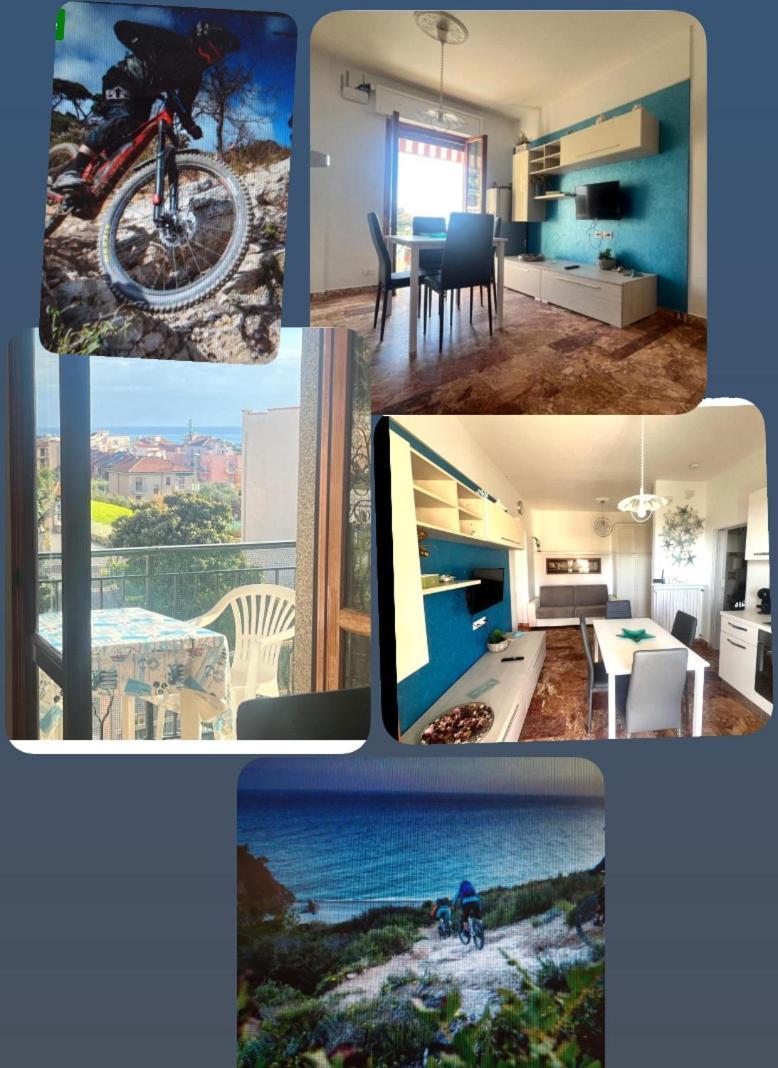 Apartment Aurora & Nicole Ideal Per Biker Con Terazza Vista Mare Parcheggio E Wi-Fi Gratuiti Pietra Ligure Exterior photo